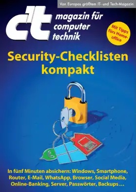 Cover "Security-Checklisten kompakt"